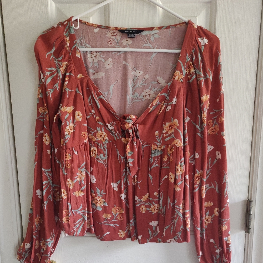 Long sleeve blouse